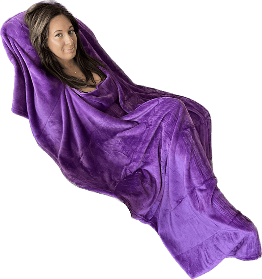Purple bestie blanket